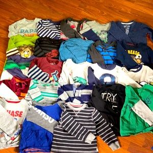 Boys 3t long sleeve lot
